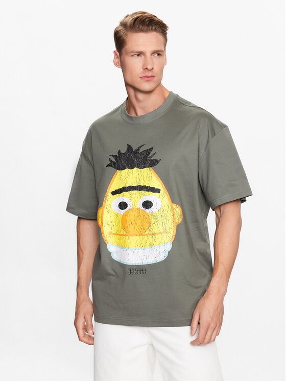 Only & Sons Only & Sons T-shirt 22025291 Zelena Oversize