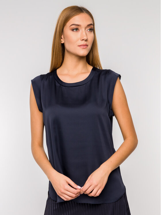 DKNY DKNY Top P9GA6BWB Blu scuro Regular Fit
