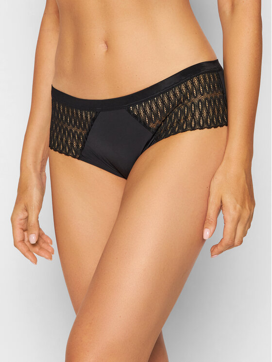Triumph Klasické nohavičky Aura Spotlight Maxi 10207997 Čierna