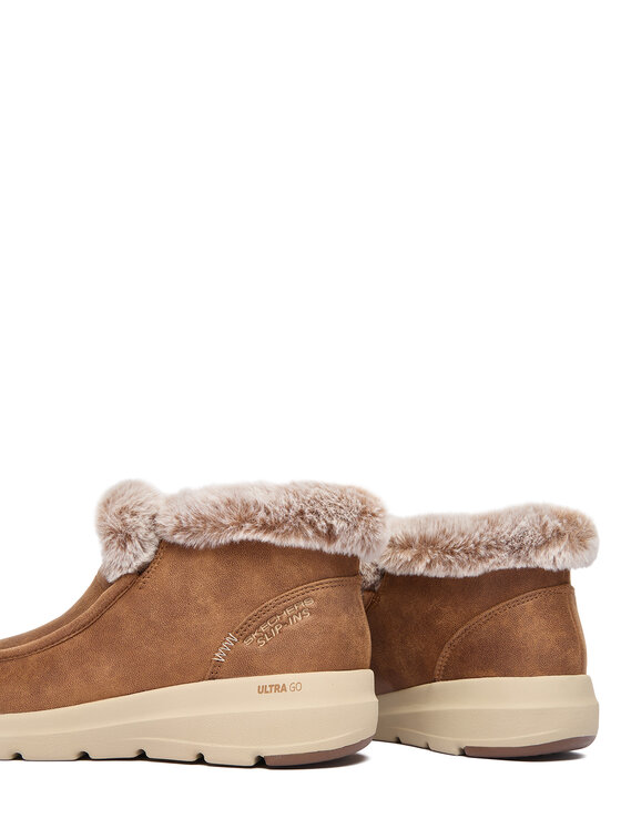Skechers Skechers Īsie zābaki Glacial Ultra 144221/CSNT Brūns