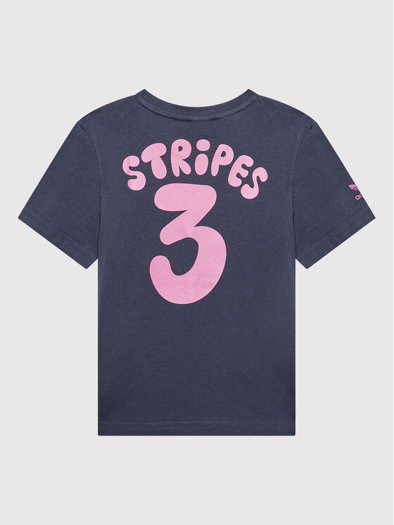 adidas adidas Marškinėliai KEVIN LYONS HF7539 Tamsiai mėlyna Regular Fit