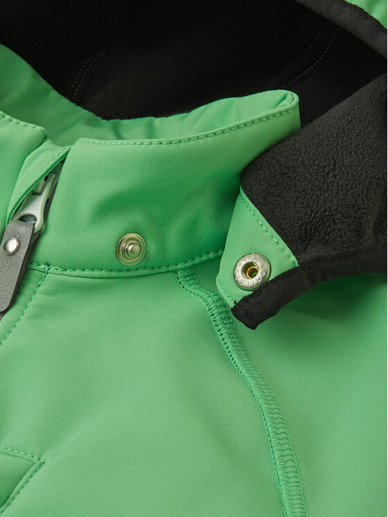 Reima Reima Softshell jakna 5100009A Zelena Regular Fit