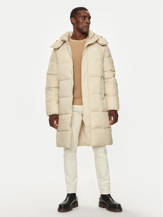 Calvin Klein Jeans Calvin Klein Jeans Giubbotto invernale Essentials J30J326109 Beige Regular Fit