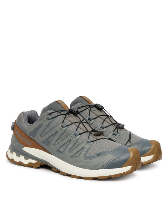 Salomon Salomon Pārgājienu apavi Xa Pro 3D V9 Gtx L49296100 Pelēks
