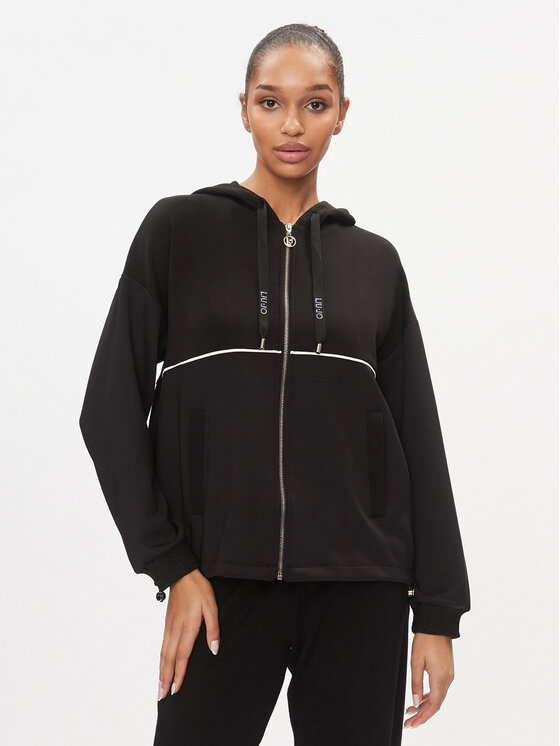 Liu Jo Sport Liu Jo Sport Majica dugih rukava TA4024 J4616 Crna Regular Fit