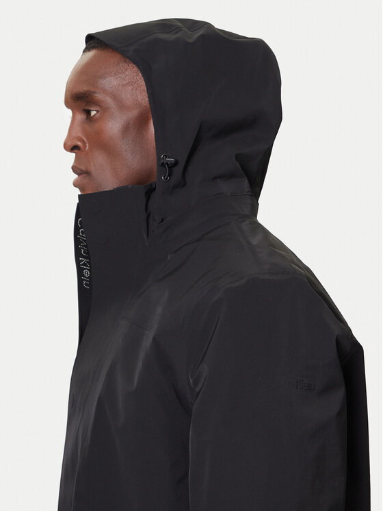 Calvin Klein Calvin Klein Übergangsmantel LV04LD518G Schwarz Regular Fit