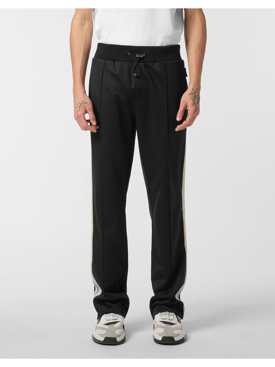 PHILIPP PLEIN PHILIPP PLEIN Spodnie dresowe 26945 Czarny Jogger Fit