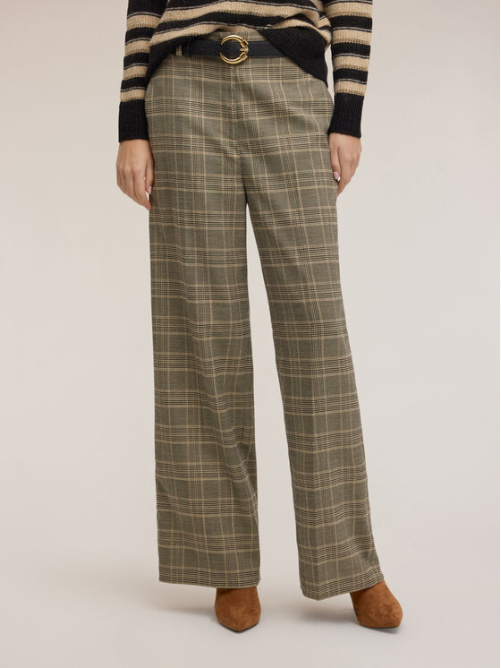 Motivi Motivi Pantaloni di tessuto P255Q504412N0R2 Écru Over Fit