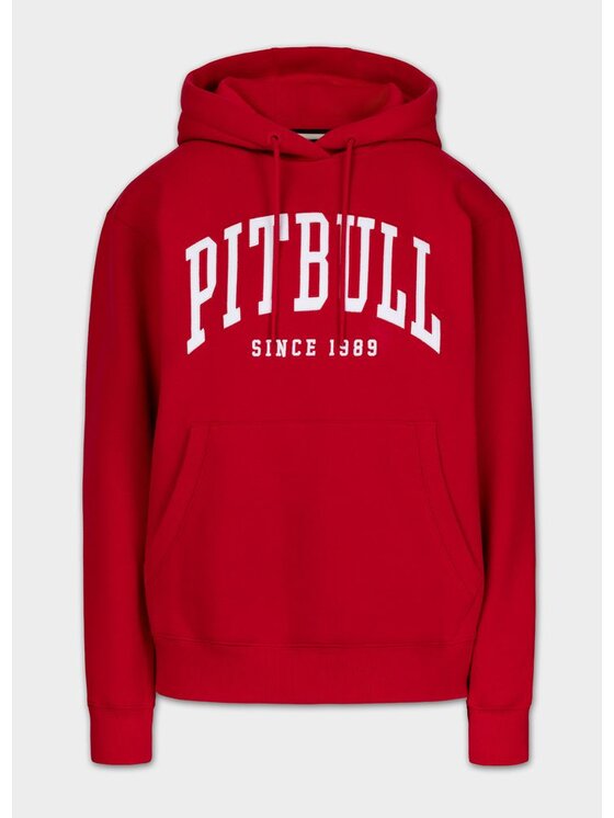 PITBULL PITBULL Bluza NORTON Czerwony Regular Fit