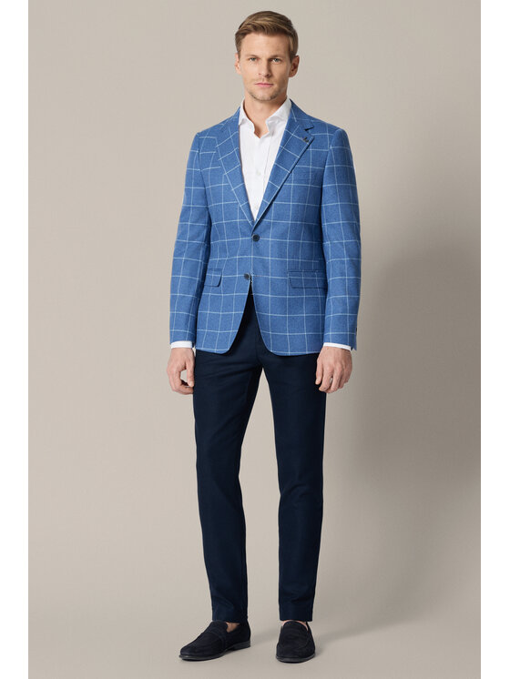 Lancerto Lancerto Marynarka Sabbioneta MA131126000029 Niebieski Regular Fit