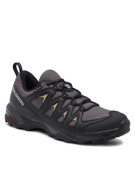 Salomon Salomon Trekking čevlji X Braze GORE-TEX L47180500 Siva