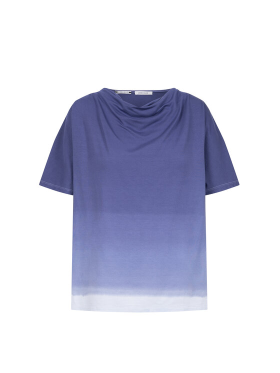 Deni Cler Milano Deni Cler Milano T-Shirt T-DC-T251-F5-20-50-1 Niebieski Regular Fit
