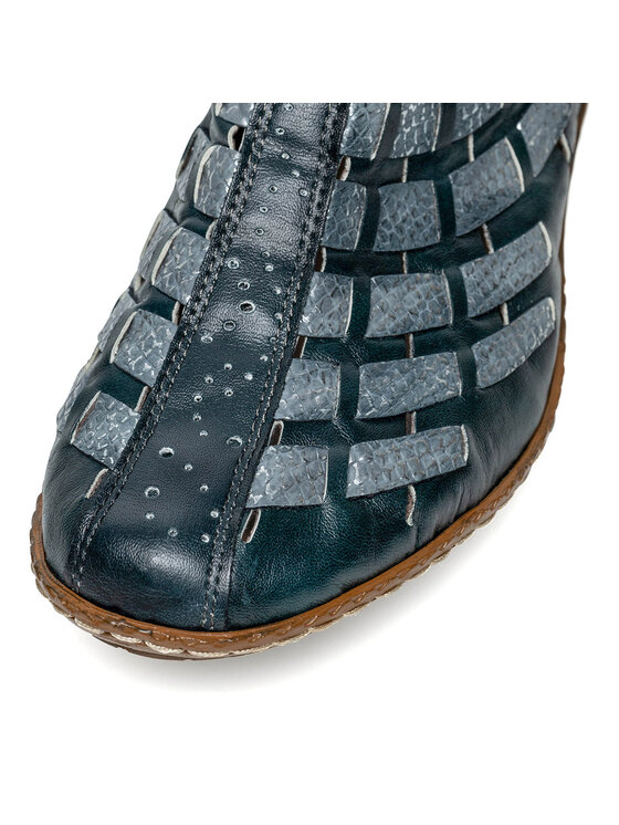 Rieker Rieker Körömcipők 46778-10 Türkizkék