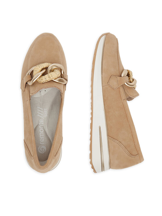Remonte Remonte Halbschuhe D1G11-62 Beige