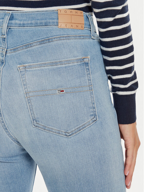 Tommy Jeans Tommy Jeans Traperice Sylvia DW0DW19598 Plava Flare Fit