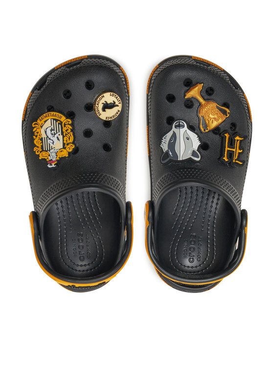 Crocs Crocs Şlapi Harry Potter Classic Hufflepuff Clog K 210544 Negru