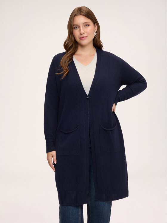 Fiorella Rubino Fiorella Rubino Maglione M382E002439N034 Blu Over Fit