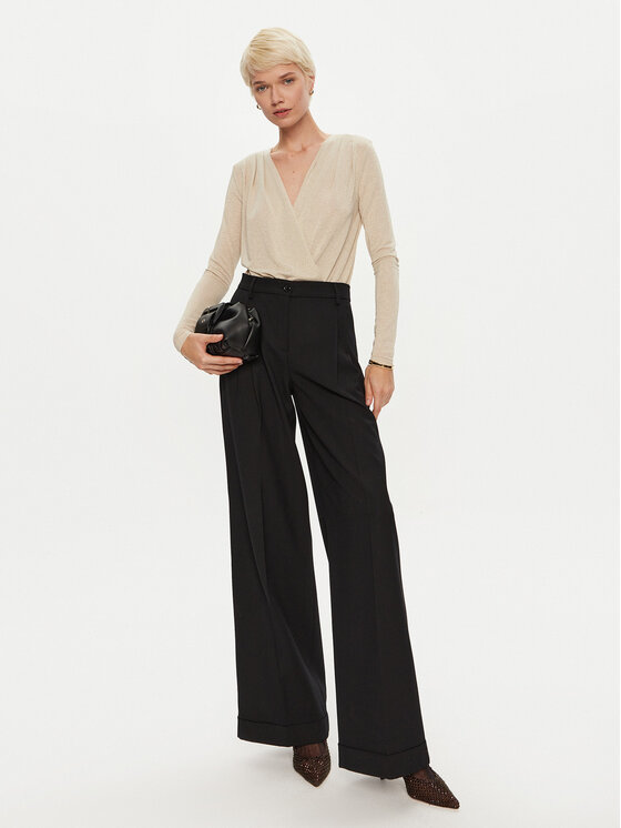 PINKO PINKO Body Calogero 104464 A29I Beżowy Regular Fit