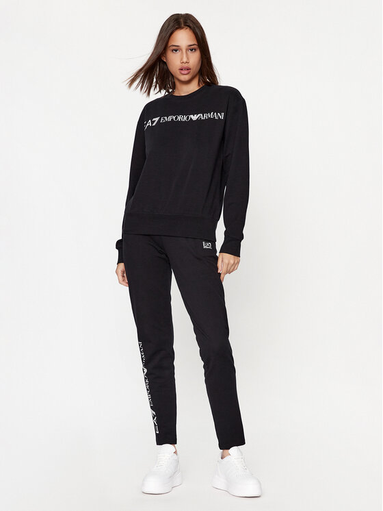 EA7 Emporio Armani Tepláková súprava 8NTV54 TJCQZ 1200 Čierna Regular Fit