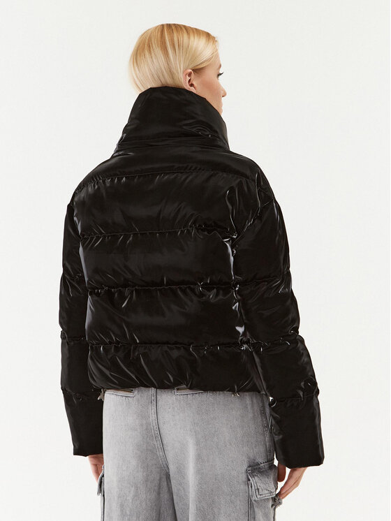 Patrizia Pepe Patrizia Pepe Μπουφάν χειμωνιάτικο 2O0057/A347-K103 Μαύρο Regular Fit