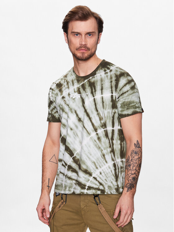 Alpha Industries T-krekls Tie Dye 106508 Daudzkrāsains Regular Fit