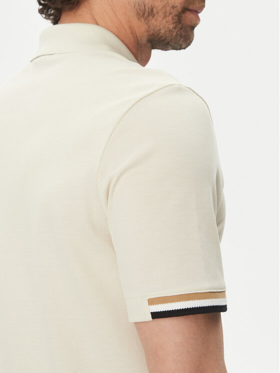 BOSS BOSS Polo Parlay 147 50467113 Écru Regular Fit