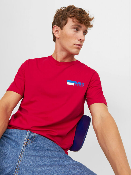 Jack&Jones Jack&Jones T-shirt Corp 12233999 Crvena Standard Fit