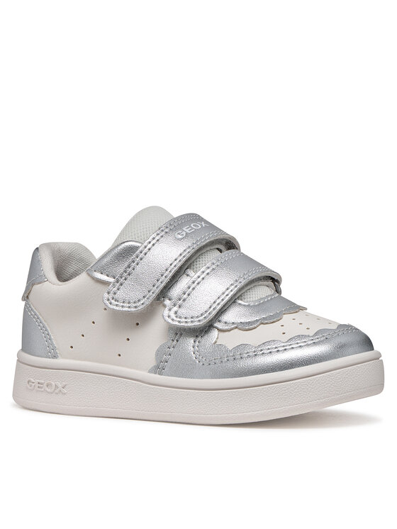 Geox Geox Sneakersy B Eclyper Girl B555MA 054AJ C0007 Stříbrná
