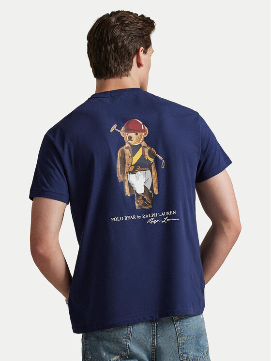 Polo Ralph Lauren Polo Ralph Lauren T-shirt 710B16610001 Blu scuro Regular Fit
