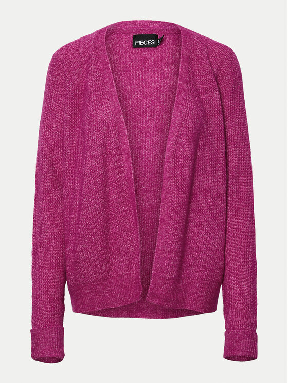 Pieces Pieces Kardigan Ellen 17150955 Ružičasta Regular Fit