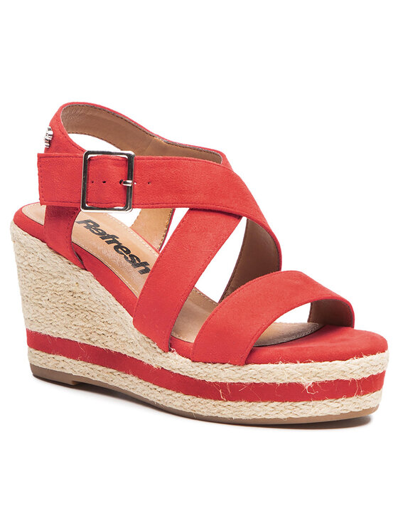 Espadrillas 72735 Rosso