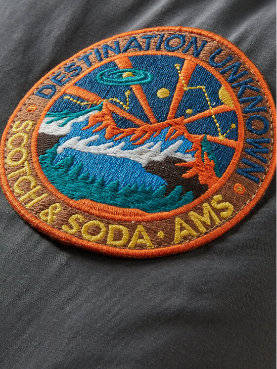 Scotch & Soda Scotch & Soda Парка 169114 Сив Regular Fit