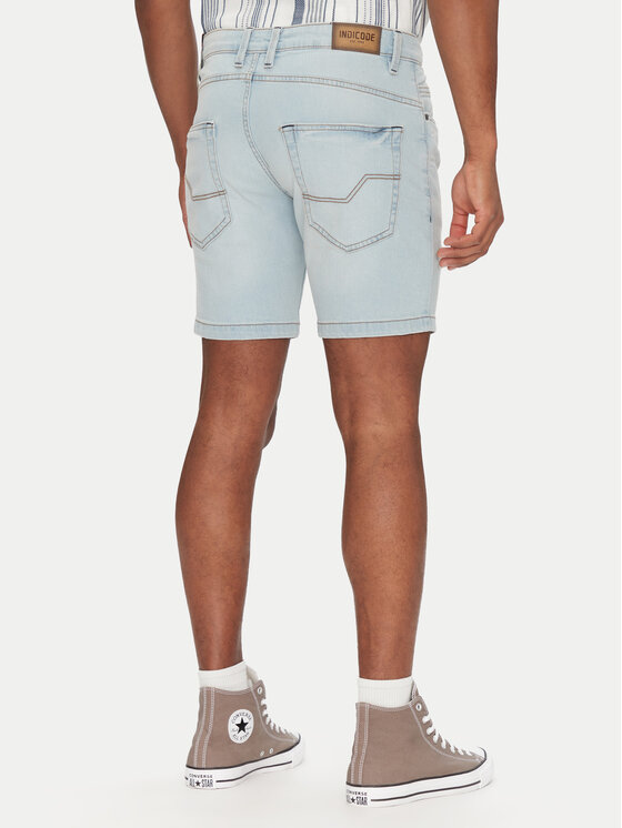 INDICODE INDICODE Teksapüksid Sejer 70-849 Sinine Slim Fit