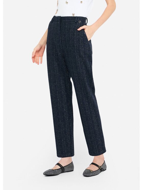 Liu Jo Liu Jo Pantaloni di tessuto MF5196J4998P9114 Celeste Regular Fit