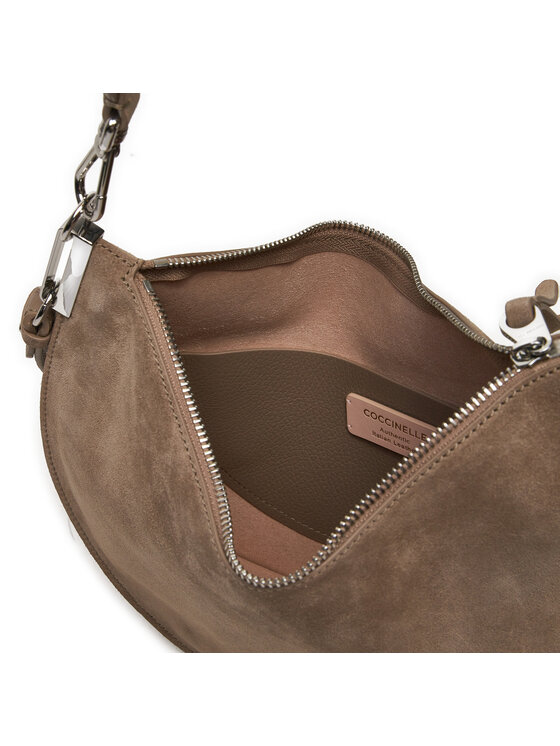 Coccinelle Coccinelle Ročna torba QKG Coccinellesunup Suede E1 QKG 13 02 01 Rjava
