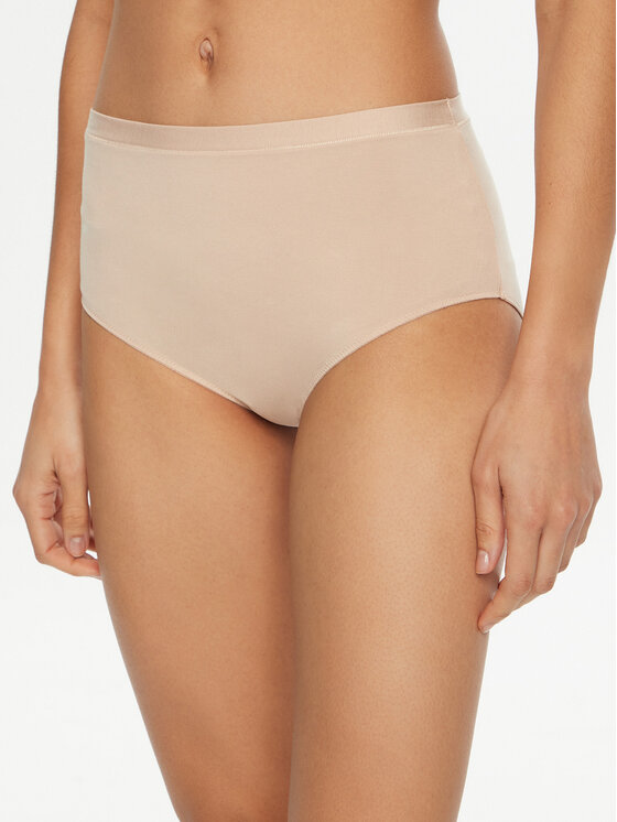 Triumph Triumph 2er-Set klassische Damenslips mit hoher Taille Sense Of Modal 10224762 Beige