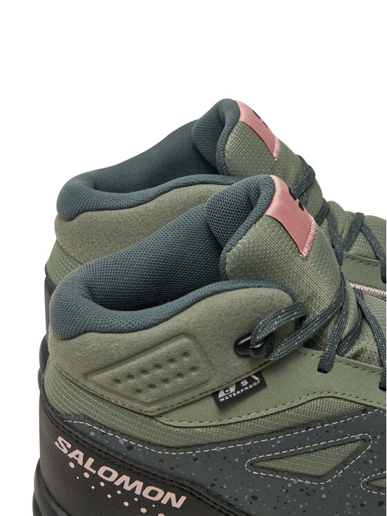 Salomon Salomon Trekkingschuhe Outway Mid Climasalomon™ Waterproof L47561700 Grün