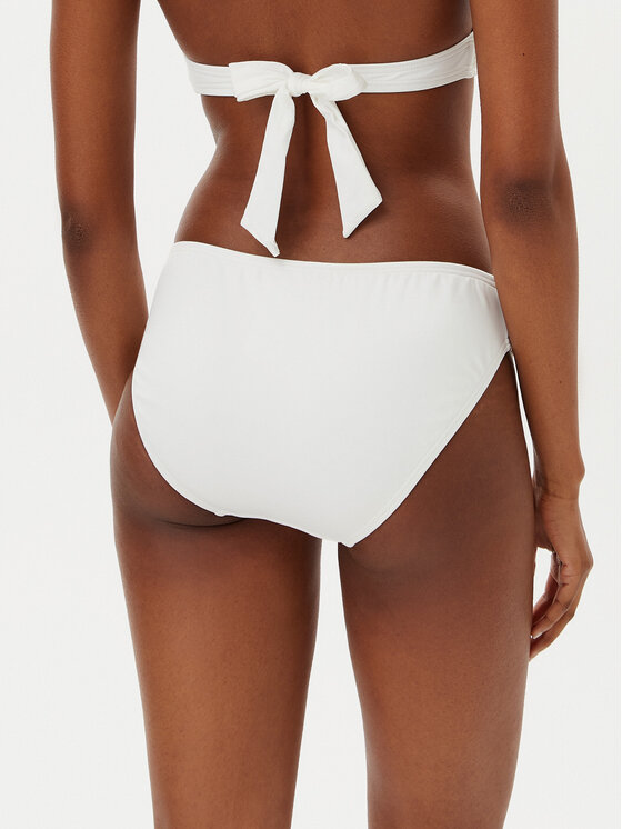 MICHAEL Michael Kors MICHAEL Michael Kors Bikini partea de jos MM7M842 Alb