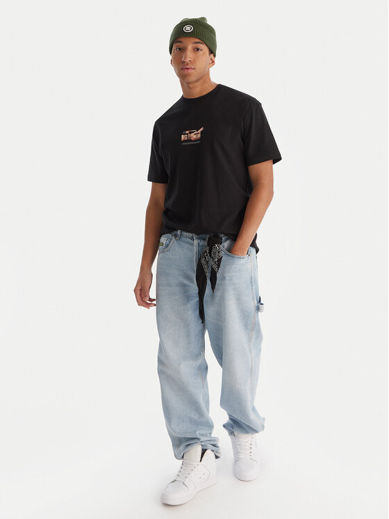DC Shoes DC Shoes Футболка Handy Cam HSS EDYZT04379 Чорний Regular Fit