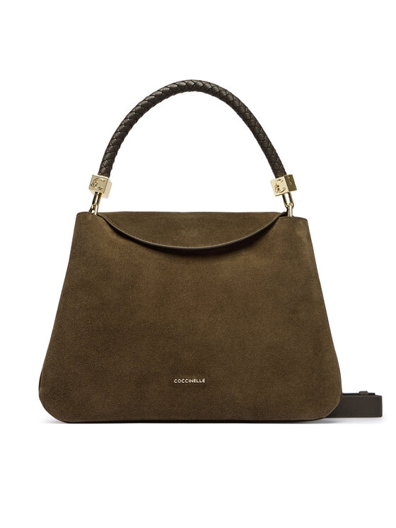 Coccinelle Ročna torba VCL Coccinelletiggy Suede Bim E1 VCL 18 01 01 Khaki