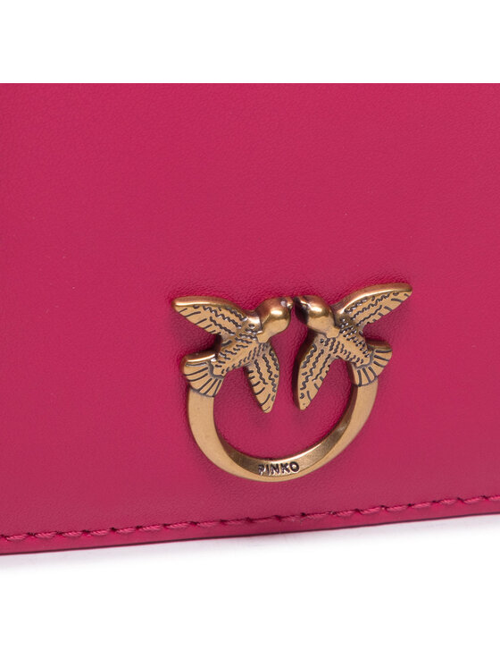 PINKO Pinko Сумка Jolie Credit Card Holder Simply 2 PE 21 PLTT 1P225S Y6XT Рожевий