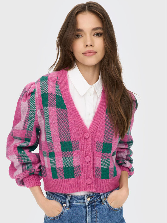 ONLY ONLY Ζακέτα Kelly 15260251 Ροζ Regular Fit