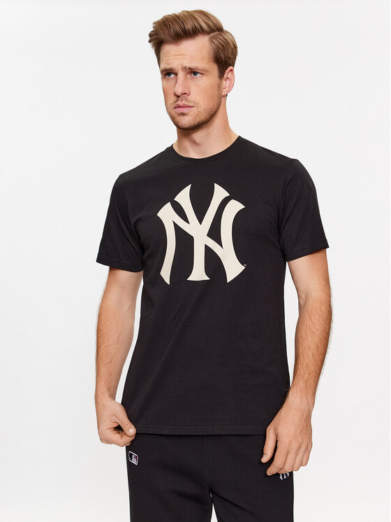 47 Brand T-krekls Subway Series New York Yankees BC101TMBECT601288JK Melns Regular Fit