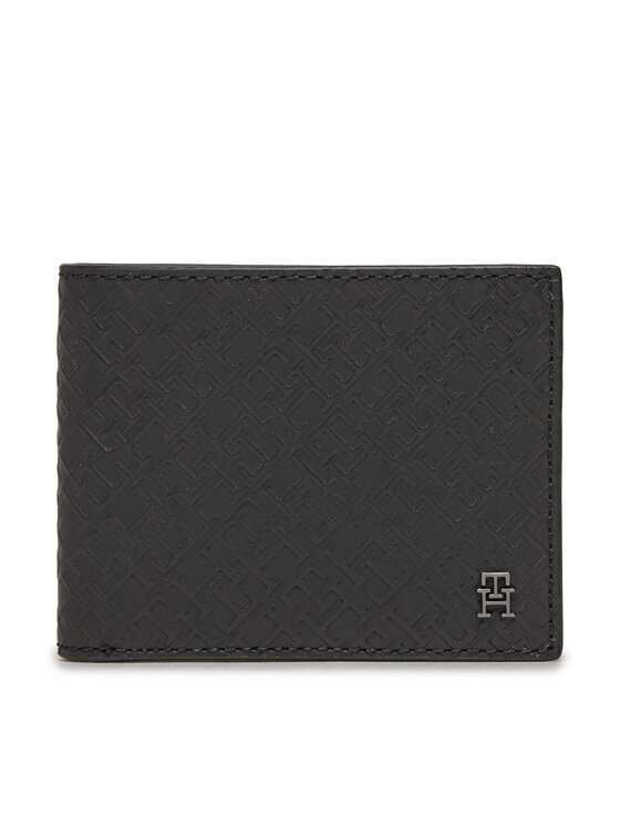 Tommy Hilfiger Veliki Muški Novčanik Th Monogram Mini Cc Wallet AM0AM11849 Crna