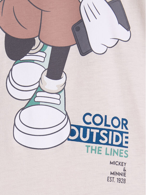 United Colors Of Benetton United Colors Of Benetton Spavaćica 3Y5E3C01G Bež Relaxed Fit