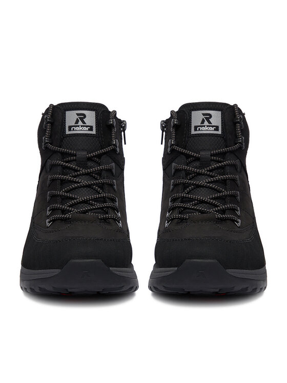Rieker Rieker Schnürschuhe CEO-U0174-00 Schwarz