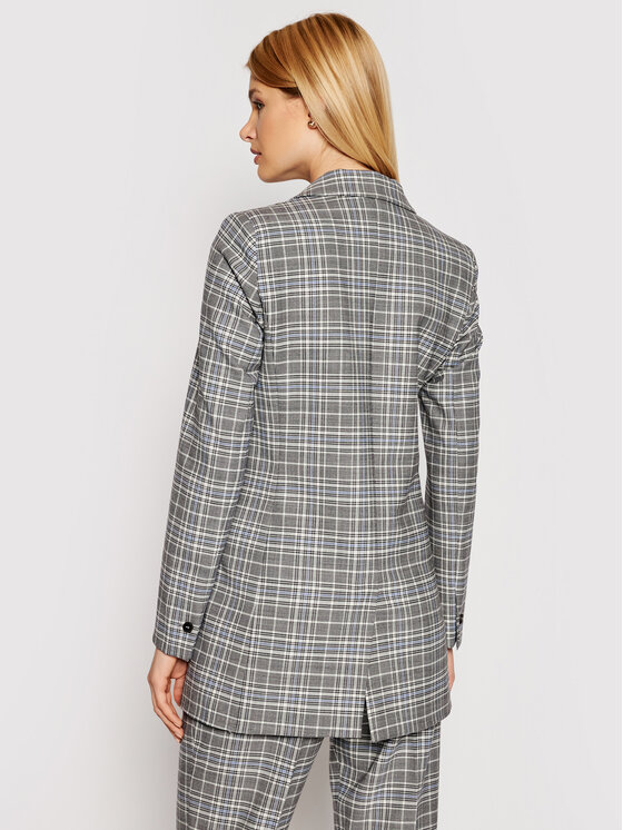 Marella Marella Sakko Lezione 30461508 Grau Regular Fit
