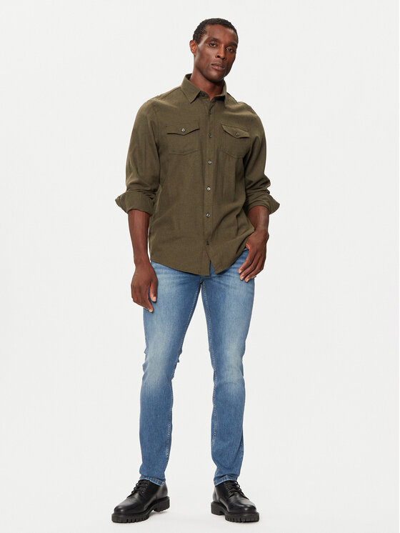 Mustang Mustang Jeans hlače Frisco 1015493 Modra Skinny Fit