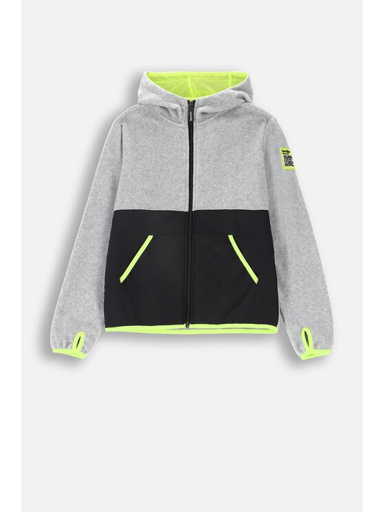 Lemon Explore Lemon Explore Bluza ZL4132501ACB-019 Szary Regular Fit