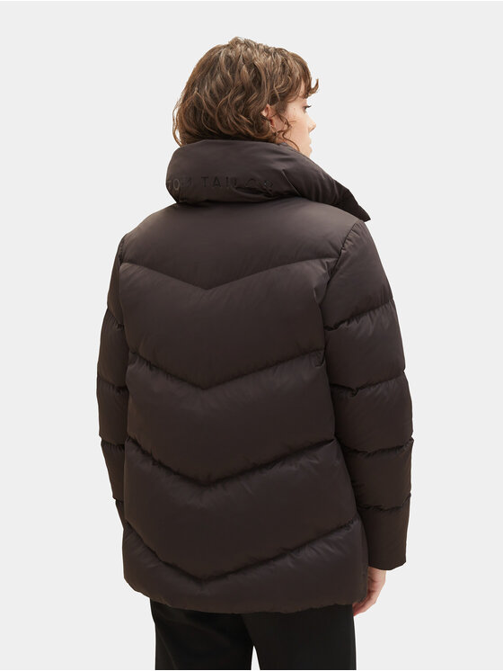 Tom Tailor Tom Tailor Pernata jakna 1037572 Crna Regular Fit